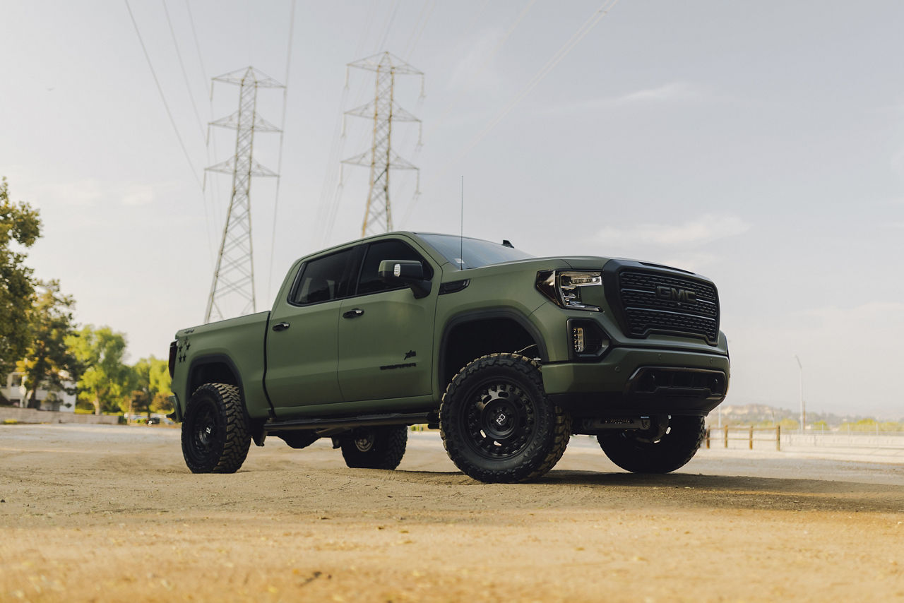 2020 GMC Sierra Denali - Black Rhino AXLE - Black | Black Rhino